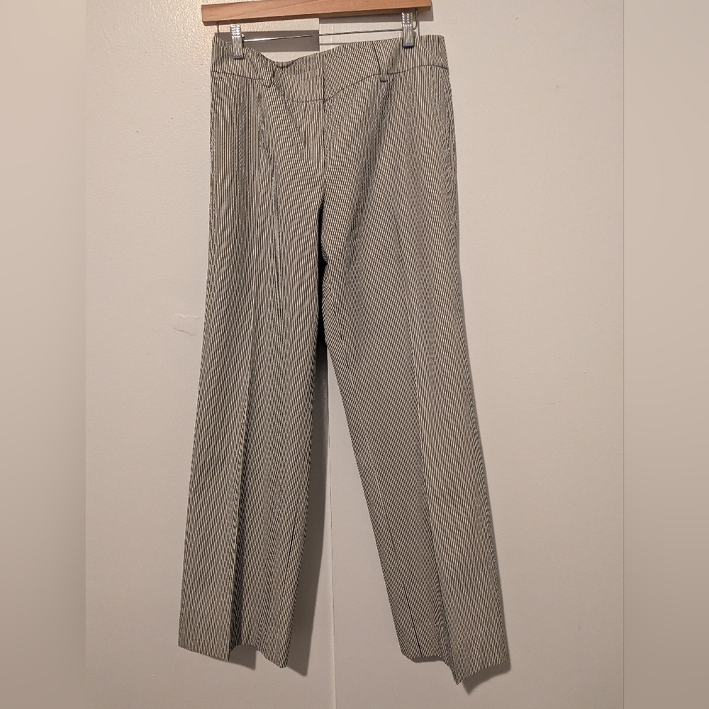 Akris Punto Size 8 Womens Striped Pants